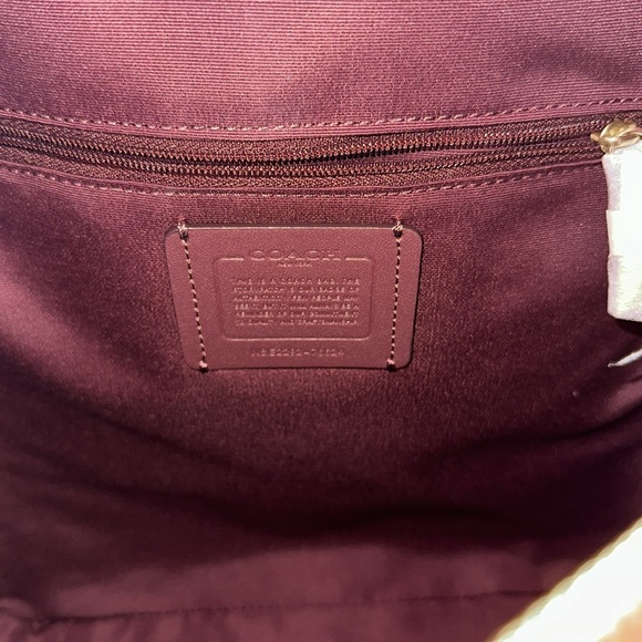 SOLD🔥🔥🔥NEW Coach Watermelon Pink Leather Jordyn Backpack - Picture 12 of 12